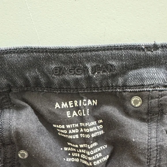 Black Ripped Baggy jeans - Picture 7 of 8